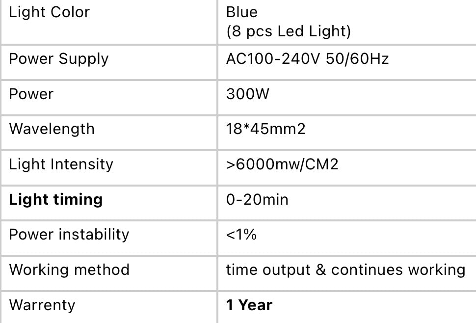 TEETH WHITENING MACHINE (preorder)