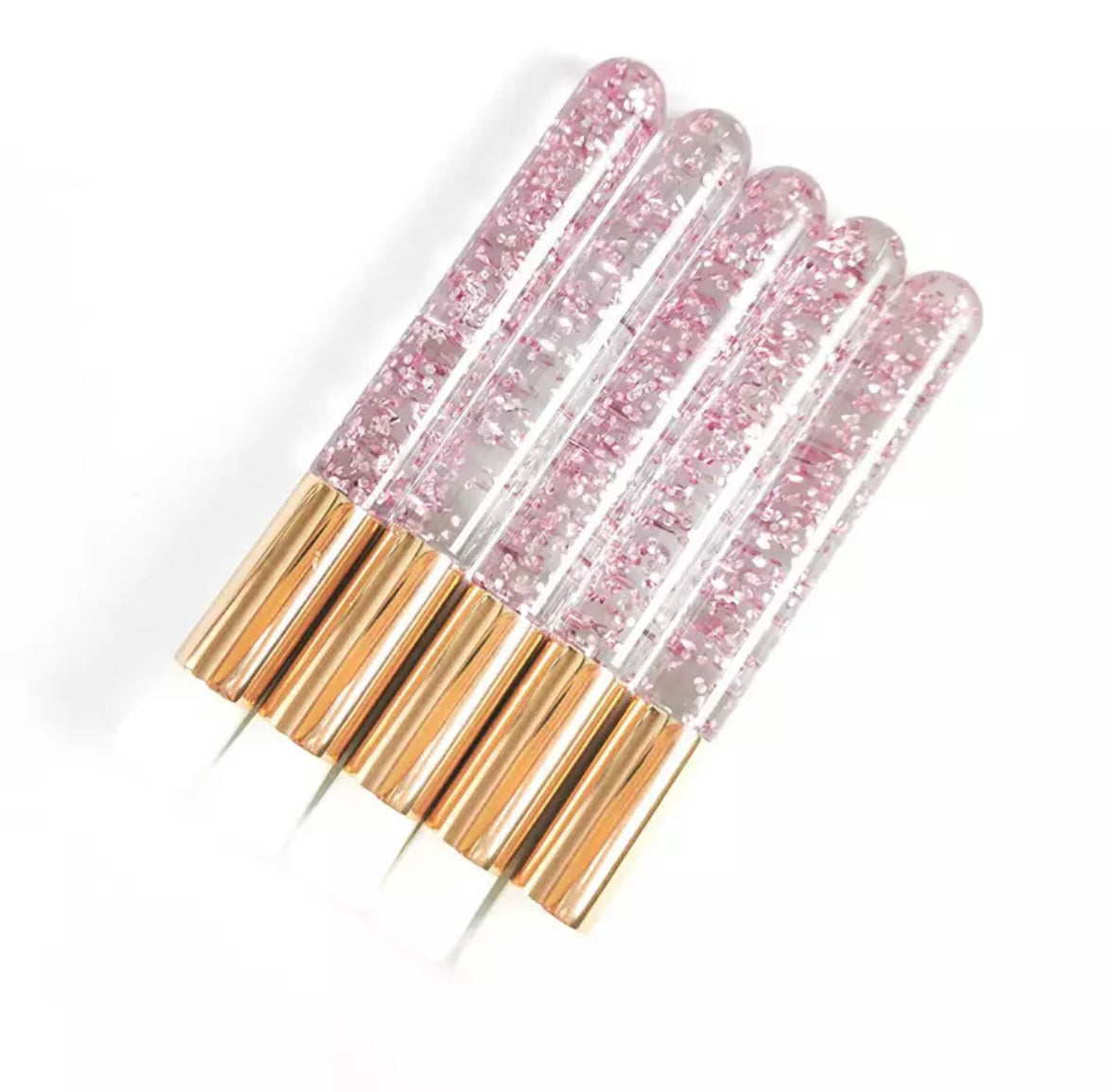 eyelash extension supplies cleansing brushes pink